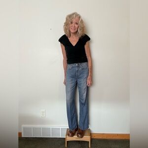 Classic High-Rise Straight Leg Women's Jeans made by Rag & Bone.